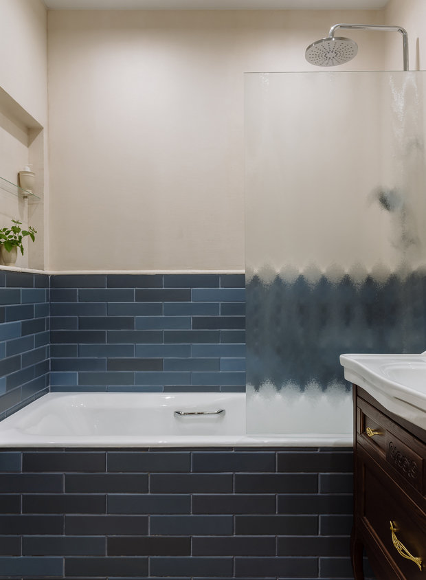 Фотография: Ванная в стиле Восточный, Эклектика, Квартира, Проект дня, Москва, 3 комнаты, 60-90 метров, Виолетта Голубева – фото на INMYROOM