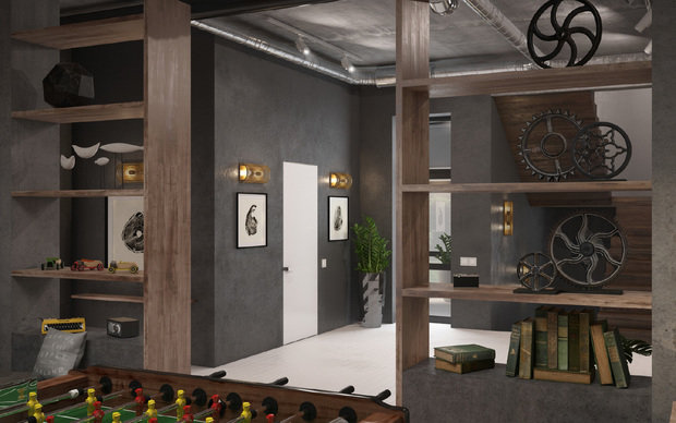 Фото из портфолио Дизайн интерьера дома 2 этаж – фотографии дизайна интерьеров на INMYROOM