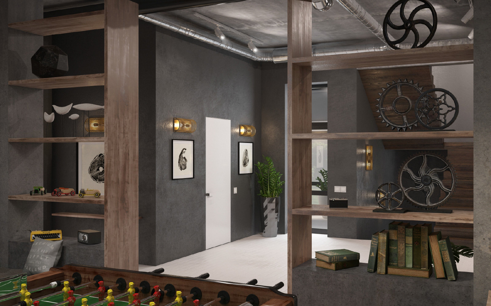 Фото из портфолио Дизайн интерьера дома 2 этаж – фотографии дизайна интерьеров на INMYROOM Фото из портфолио Дизайн интерьера дома 2 этаж – фотографии дизайна интерьеров на INMYROOM