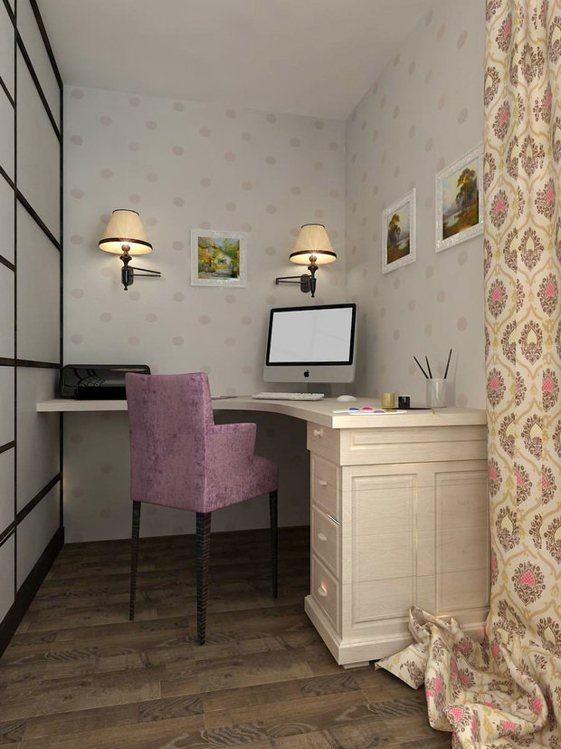 Фото из портфолио Спальня для девочки 14 лет – фотографии дизайна интерьеров на INMYROOM