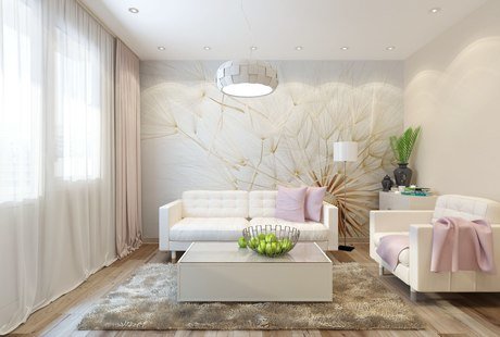 Маленькая 1к квартира для девушки 