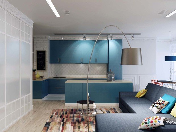 Фотография: Гостиная в стиле Скандинавский, Эклектика – фото на INMYROOM