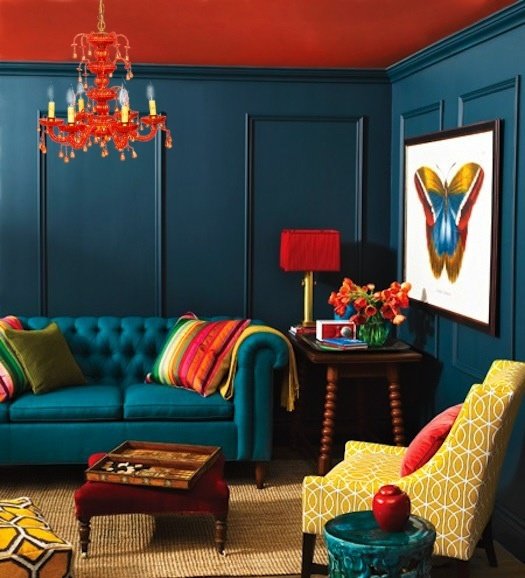 Фото из портфолио Красный цвет – фотографии дизайна интерьеров на INMYROOM