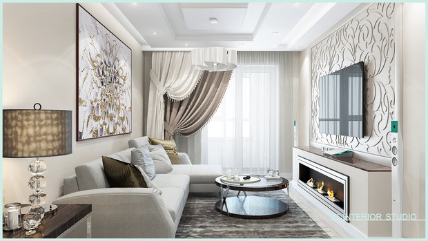 Фото из портфолио Неоклассика на Московском – фотографии дизайна интерьеров на INMYROOM