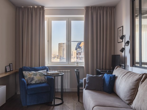 Фото из портфолио Квартира на ул.Удальцова – фотографии дизайна интерьеров на INMYROOM