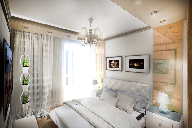 Фото из портфолио Стильная двушка – фотографии дизайна интерьеров на INMYROOM