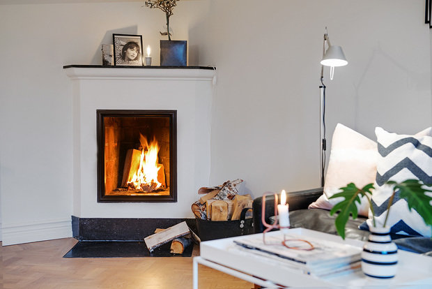 Фотография: Гостиная в стиле Скандинавский, Малогабаритная квартира, Квартира, Дома и квартиры – фото на INMYROOM