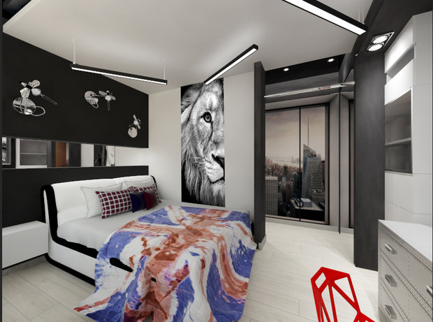 Фото из портфолио Многогранность цвета – фотографии дизайна интерьеров на INMYROOM