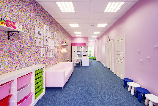 Фото из портфолио Детский клуб "Маруся" – фотографии дизайна интерьеров на INMYROOM