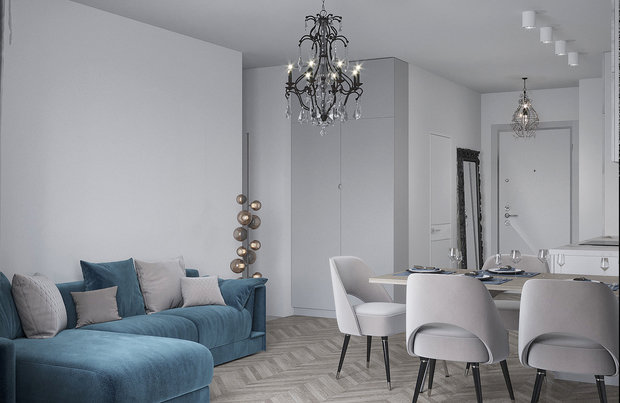 Фото из портфолио ЖК Два дома – фотографии дизайна интерьеров на INMYROOM