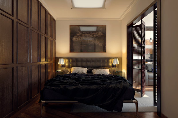 Фото из портфолио С мужским характером – фотографии дизайна интерьеров на INMYROOM