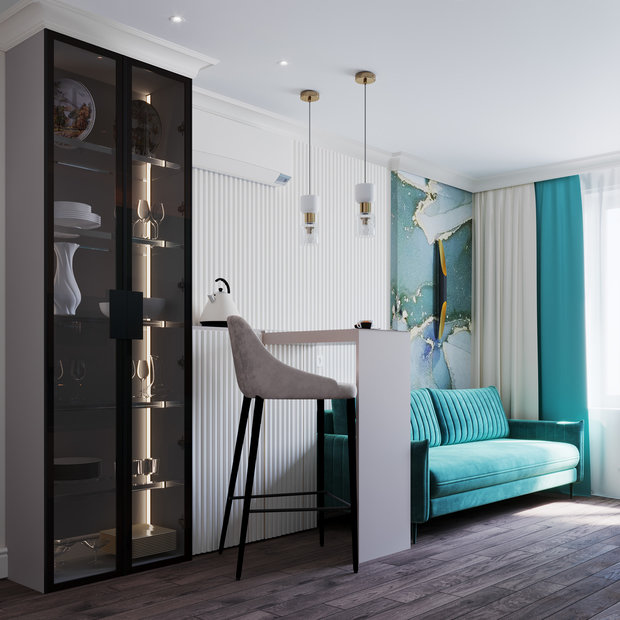 Фото из портфолио Кухня 20 кв.м. для женщины – фотографии дизайна интерьеров на INMYROOM