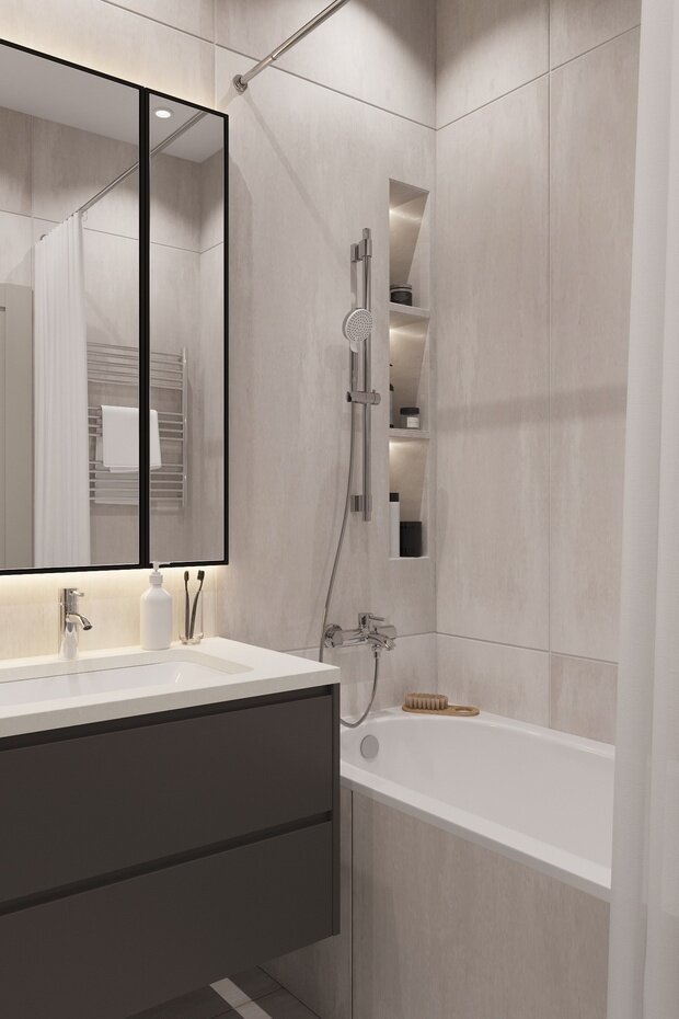 Фото из портфолио ЖК Невский – фотографии дизайна интерьеров на INMYROOM