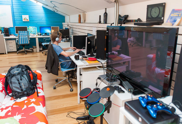 Фотография: Офис в стиле Современный, Офисное пространство, Дома и квартиры – фото на INMYROOM