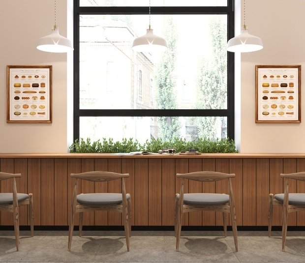 Фото из портфолио Пекарня – фотографии дизайна интерьеров на INMYROOM