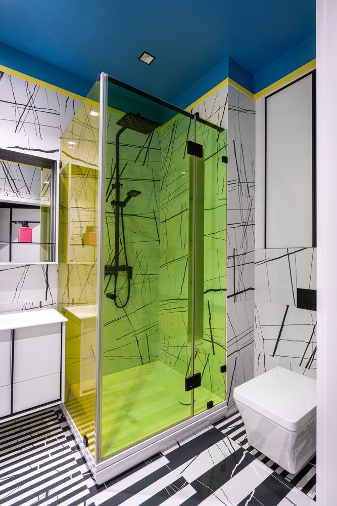 Фотография: Ванная в стиле Современный, Эклектика, Малогабаритная квартира, Квартира, Студия, Проект дня, Москва, Оксана Олейник, до 40 метров – фото на INMYROOM Фотография: Ванная в стиле Современный, Эклектика, Малогабаритная квартира, Квартира, Студия, Проект дня, Москва, Оксана Олейник, до 40 метров – фото на INMYROOM