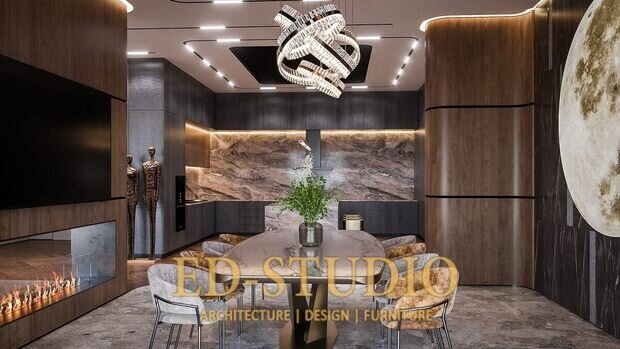 Фото из портфолио Современная квартира – фотографии дизайна интерьеров на INMYROOM