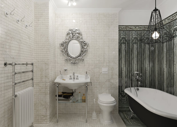 Фото из портфолио Винтажная классика. – фотографии дизайна интерьеров на INMYROOM
