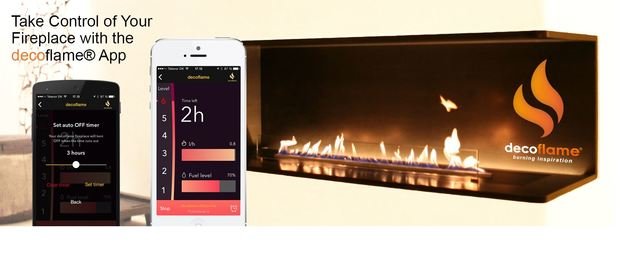 Фото из портфолио Автоматический биокамин Decoflame Denver Automatic Fire – фотографии дизайна интерьеров на INMYROOM