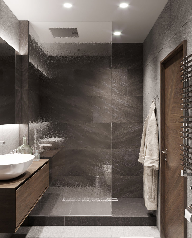 Фотография: Ванная в стиле Минимализм, Лофт, Квартира, Студия, Проект недели, Санкт-Петербург, Монолитный дом, 40-60 метров, Марина Светлова – фото на INMYROOM Фотография: Ванная в стиле Минимализм, Лофт, Квартира, Студия, Проект недели, Санкт-Петербург, Монолитный дом, 40-60 метров, Марина Светлова – фото на INMYROOM