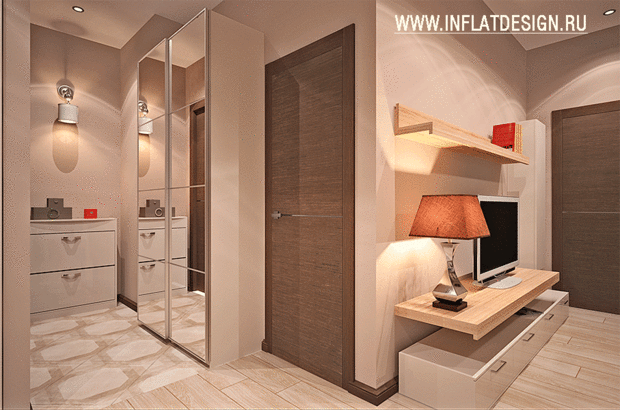 Фото из портфолио Квартира в центре – фотографии дизайна интерьеров на INMYROOM