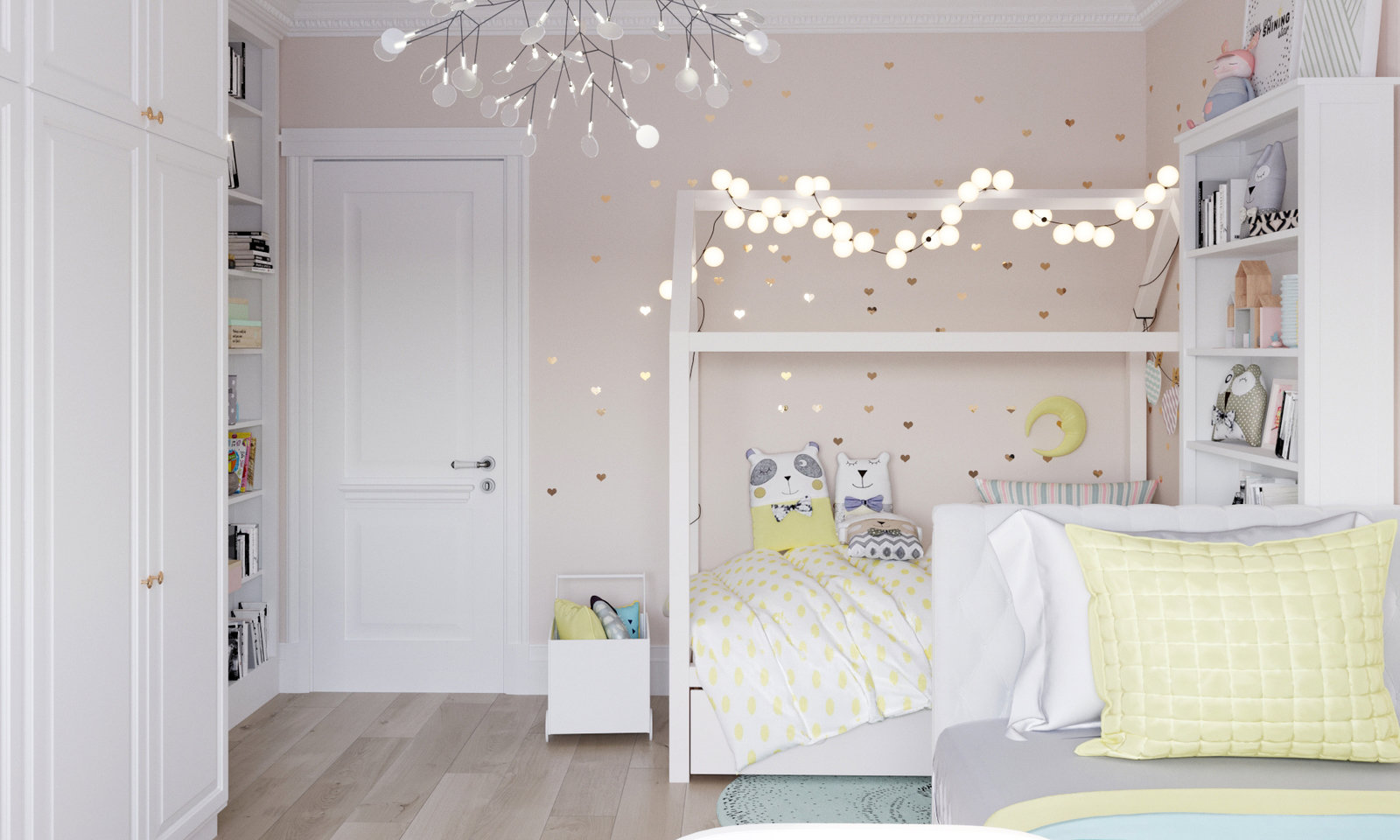 Фотография: Детская в стиле Современный, Квартира, Проект недели, Химки, Елена Иванова, 3 комнаты, 60-90 метров, ЖК «Левобережный» – фото на INMYROOM Фотография: Детская в стиле Современный, Квартира, Проект недели, Химки, Елена Иванова, 3 комнаты, 60-90 метров, ЖК «Левобережный» – фото на INMYROOM