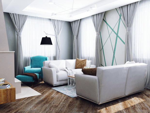 Фотография: Гостиная в стиле Прованс и Кантри – фото на INMYROOM