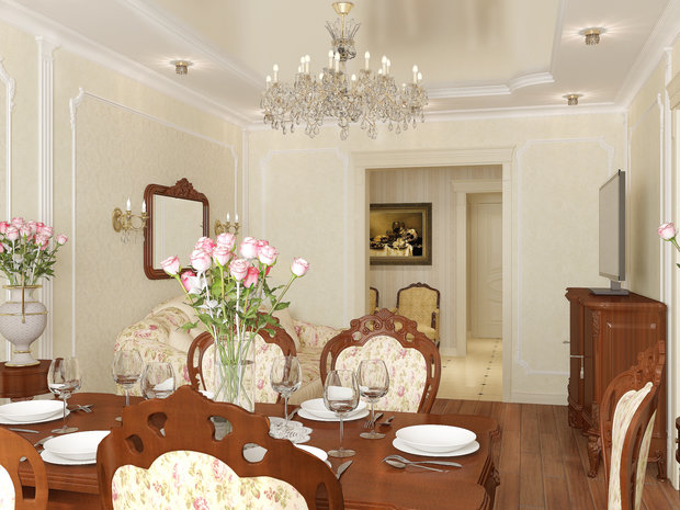 Фото из портфолио Проект Химки – фотографии дизайна интерьеров на INMYROOM