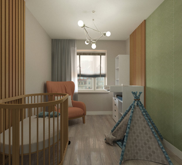 Фото из портфолио Квартира ул. Савушкина – фотографии дизайна интерьеров на INMYROOM