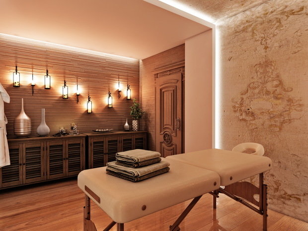 Фото из портфолио Дизайн массажного кабинета  – фотографии дизайна интерьеров на INMYROOM