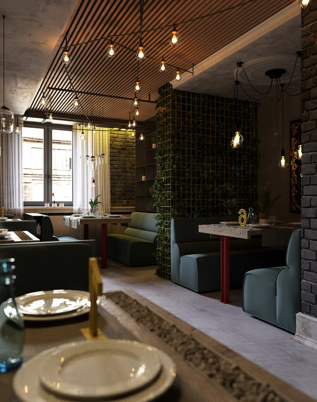 Фото из портфолио PITER BAR  – фотографии дизайна интерьеров на INMYROOM