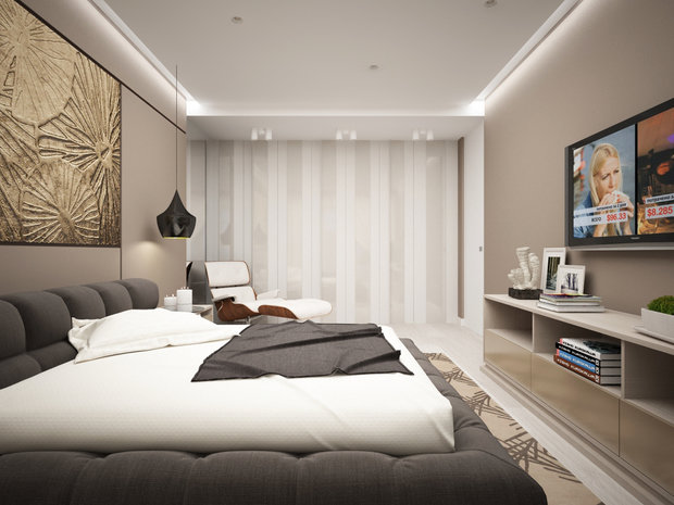 Фото из портфолио Квартира в Химках, 80 м2 – фотографии дизайна интерьеров на INMYROOM