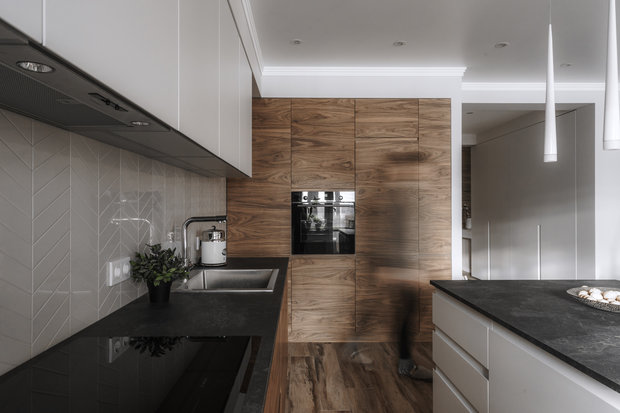 Фото из портфолио Двухуровневая квартира в г.Пенза – фотографии дизайна интерьеров на INMYROOM