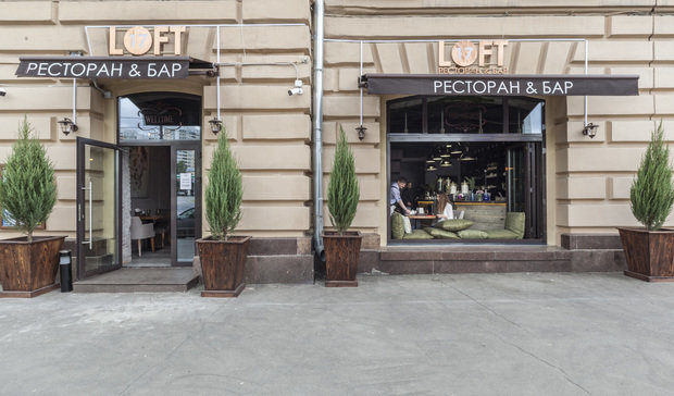 Фото из портфолио Дизайн-проект ресторана LOFT17 – фотографии дизайна интерьеров на INMYROOM
