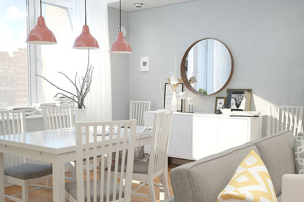 Фото из портфолио Квартира, 86 м2 – фотографии дизайна интерьеров на INMYROOM