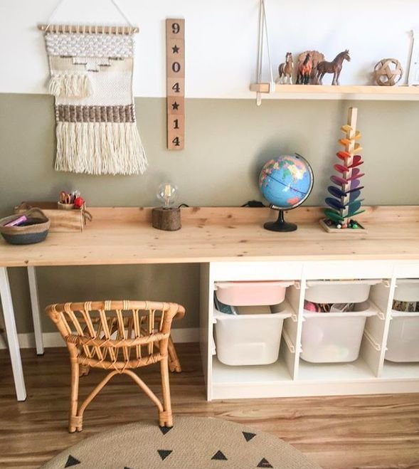 Фотография: Детская в стиле Скандинавский, Эко, Малогабаритная квартира, Гид, хранение, хранение в маленькой ванной, хранение вещей, малогабаритка, как организовать хранение в спальне, хранение на кухне, хранение в малогабаритке, хранение в детской – фото на INMYROOM