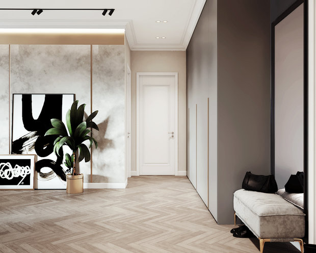 Фото из портфолио Квартира в ЖК Столичный – фотографии дизайна интерьеров на INMYROOM