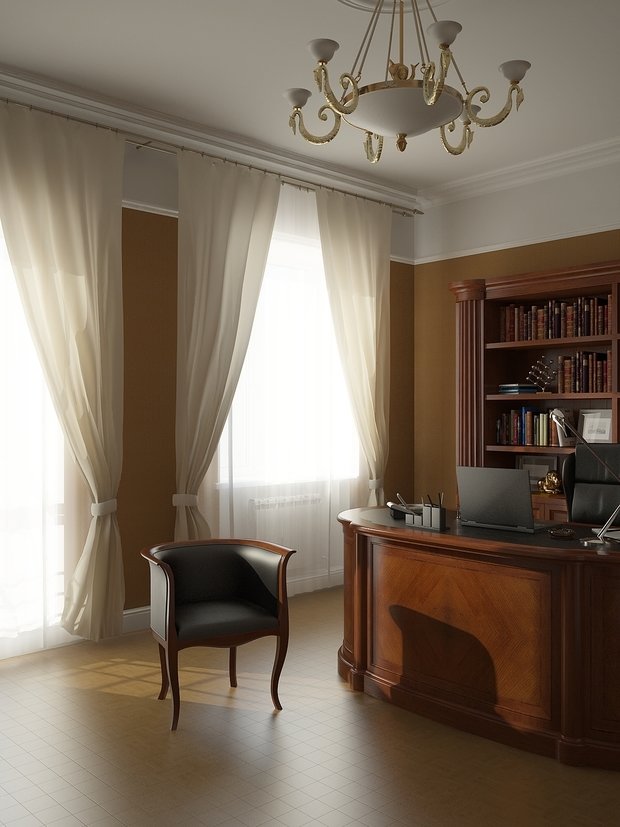 Фото из портфолио кабинет в классическом стиле – фотографии дизайна интерьеров на INMYROOM