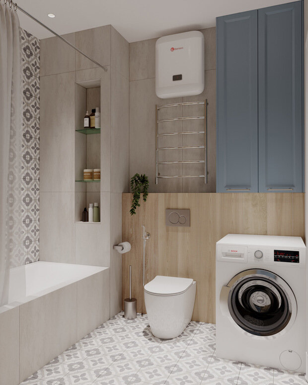 Фото из портфолио  квартира под сдачу – фотографии дизайна интерьеров на INMYROOM