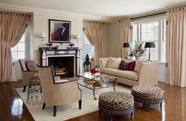 Фотография: Гостиная в стиле Восточный, Советы, Ар-деко, Гид, «Экспострой на Нахимовском» – фото на INMYROOM