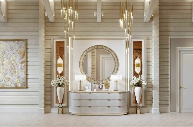 Фото из портфолио Дом 281,5 м² в КП Руза Фэмили: светлый интерьер для светлой семьи – фотографии дизайна интерьеров на INMYROOM