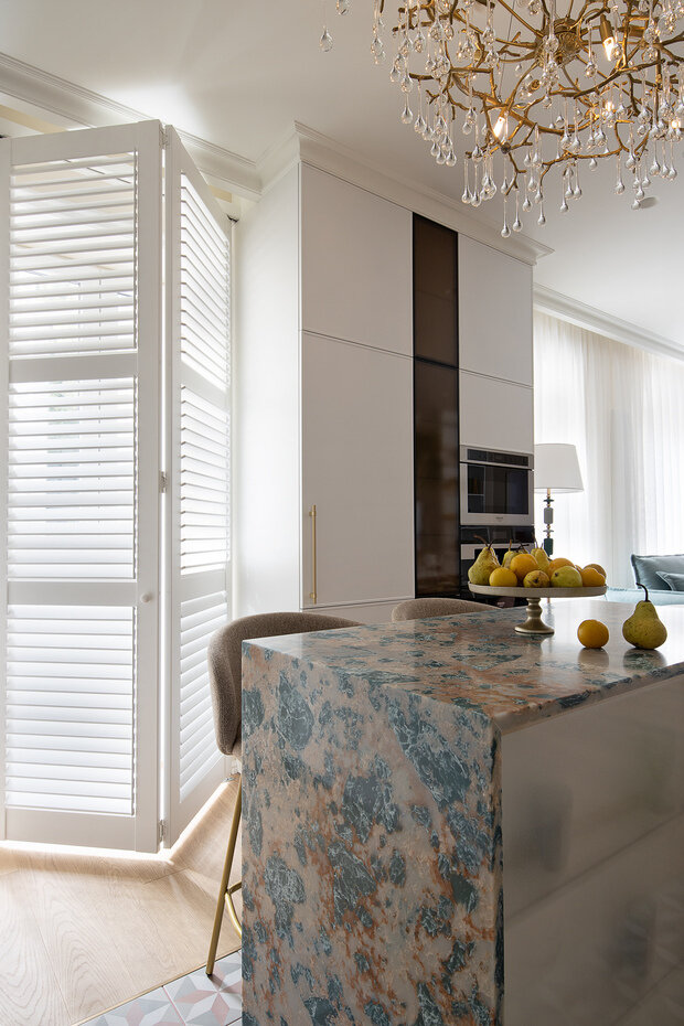 Фото из портфолио Двухкомнатная квартира выходного дня 68.8 кв.м г. Светлогорск – фотографии дизайна интерьеров на INMYROOM