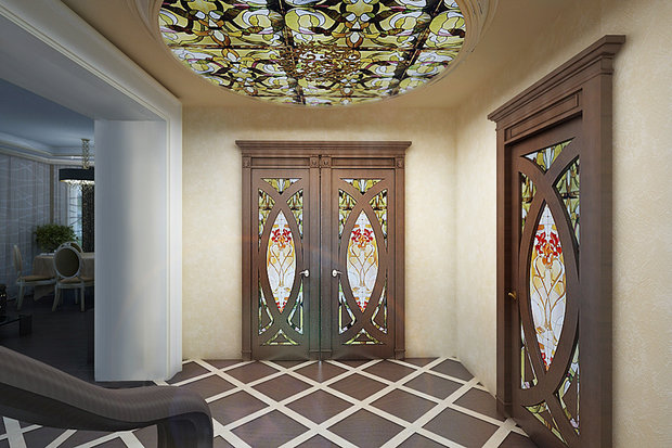 Фото из портфолио гостиная в частном доме  – фотографии дизайна интерьеров на INMYROOM