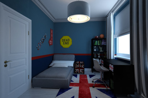 Фото из портфолио Стандартный дизайн-проект таунхауса. Вариант 2. – фотографии дизайна интерьеров на INMYROOM