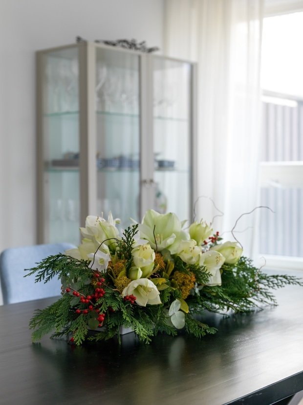 Фотография: Флористика в стиле , Современный, Дом, Проект недели, Дача, Москва, Таунхаус, Кирпичный дом, 4 и больше, Более 90 метров, #эксклюзивныепроекты, Ксения Мезенцева, Pokrovsky Hills – фото на INMYROOM