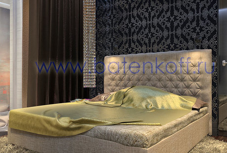 Дизайн спальной в квартире в Академическом 