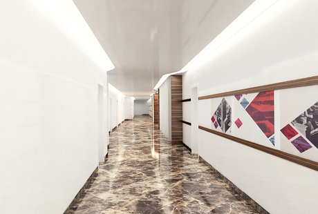 Офис. Геометрия. Коридор