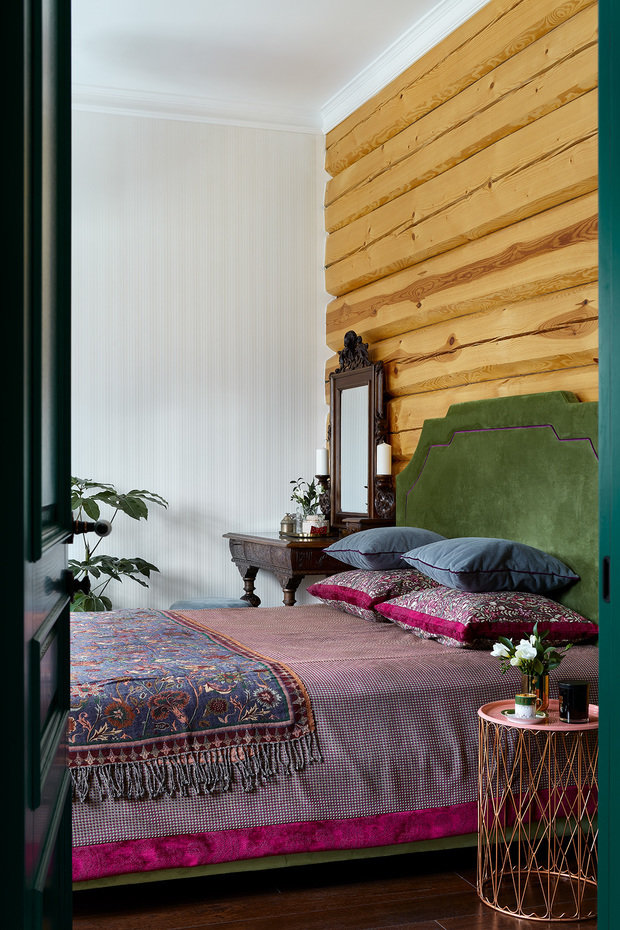 Фотография: Спальня в стиле Прованс и Кантри, Классический, Дом, Проект недели, Дача, Дом и дача, 4 и больше, Более 90 метров, Наташа Федосеева, Звенигород – фото на INMYROOM