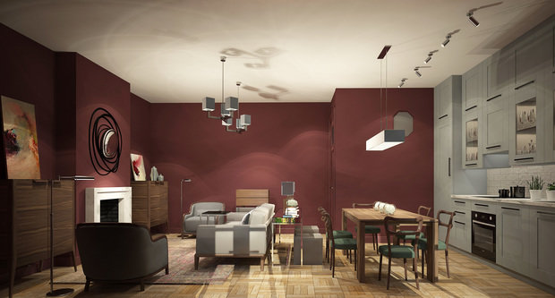 Фото из портфолио Апартаменты в Италии – фотографии дизайна интерьеров на INMYROOM