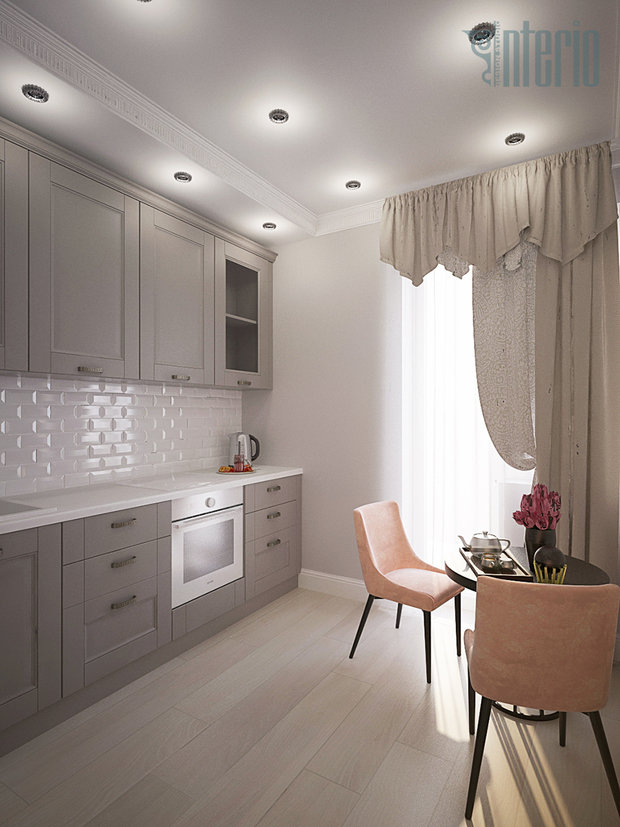 Фото из портфолио Квартира, 41кв.м., Август 2018 – фотографии дизайна интерьеров на INMYROOM